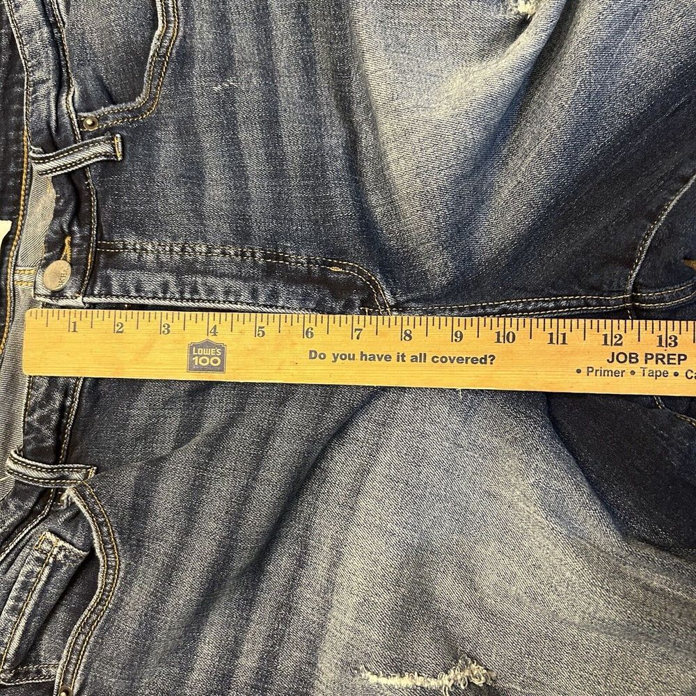 BKE‎ Women Size 34 Parker Universal Fit High Rise Raw Hem Frayed Distressed Rips - Picture 7 of 8